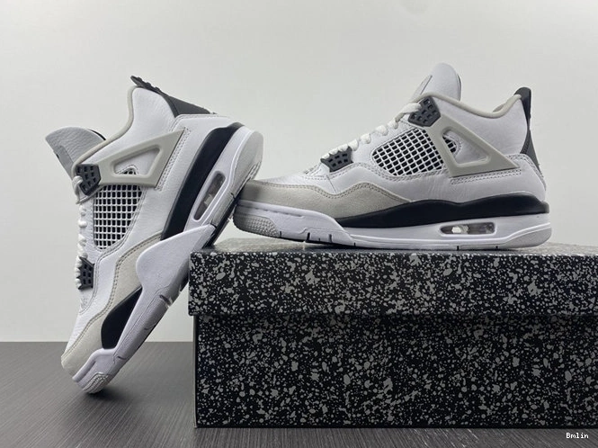 Bmlin Shoes 4 Neat Retro Jordan 3860 DH6927- Black Military 1024